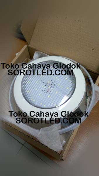 Lampu Kolam Renang Model Tempel 12watt 6000K